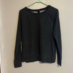 H&M long sleeve grey tee. Size medium
